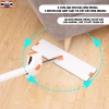 Cây lau nhà tự vắt BENTO MOP 50x15cm, xoay 360°, 3 bông thấm - Giá ưu đãi 186.900đ 3