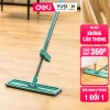 Cây Lau Nhà Tự Vắt Deli 360° - Chổi 35cm, Lau Sạch Nhiều Bề Mặt, Giá 347k