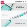 Cây Lau Nhà Tự Vắt Deli 360° - Chổi 35cm, Lau Sạch Nhiều Bề Mặt, Giá 347k 2