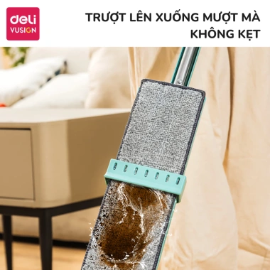 Cây Lau Nhà Tự Vắt Deli 360° - Chổi 35cm, Lau Sạch Nhiều Bề Mặt, Giá 347k 5 Cây Lau Nhà Tự Vắt Deli 360° - Chổi 35cm, Lau Sạch Nhiều Bề Mặt, Giá 347k 5