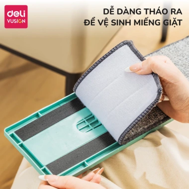 Cây Lau Nhà Tự Vắt Deli 360° - Chổi 35cm, Lau Sạch Nhiều Bề Mặt, Giá 347k 7 Cây Lau Nhà Tự Vắt Deli 360° - Chổi 35cm, Lau Sạch Nhiều Bề Mặt, Giá 347k 7