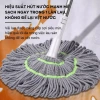 Cây Lau Nhà Tự Vắt Inox 360° Bông Cotton Siêu Thấm - Lau Khô Ướt Nhanh, Giá 48k 3