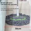 Cây Lau Nhà Tự Vắt Inox 360° Bông Cotton Siêu Thấm - Lau Khô Ướt Nhanh, Giá 48k 4