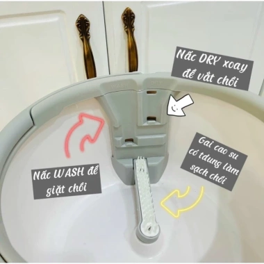 Cây lau nhà tự vắt K8 cao cấp xoay 360 độ, chính hãng, giá chỉ 105.000 VND 2