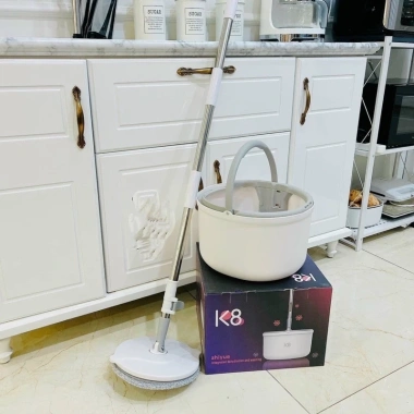 Cây lau nhà tự vắt K8 cao cấp xoay 360 độ, chính hãng, giá chỉ 105.000 VND 9