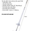Cây lau nhà tự vắt Lusen KN40 - bàn lau nhôm, chổi xoay 360 độ 40x12cm, giá 149k 9