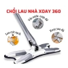 Cây lau nhà tự vắt Matrix - Chổi xoay 360 độ dạng X, không cần giặt tay, 75.000đ
