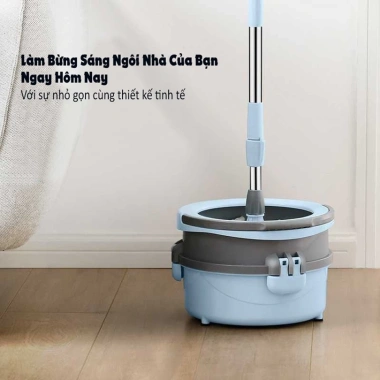 Cây lau nhà tự vắt MINMOP M20 xoay 360 độ 2 trong 1 – Lau sạch ngóc ngách, giá 205.000₫