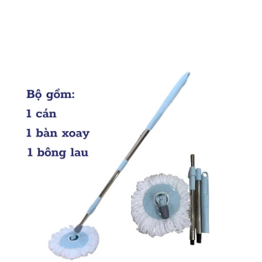 Cây lau nhà tự vắt MINMOP M20 xoay 360 độ 2 trong 1 – Lau sạch ngóc ngách, giá 205.000₫