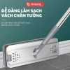 Cây Lau Nhà Tự Vắt MOP Scratch Thông Minh - Thùng 2 Ngăn Giặt Vắt Riêng, Xoay 360 độ 5