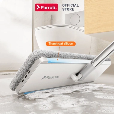 Cây Lau Nhà Tự Vắt Parroti Magic MG03 - Bàn Lau Xoay 360 độ, Tích hợp Gạt Nước, Giá ưu đãi 258.999 VND