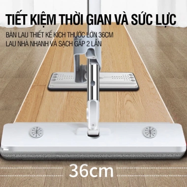 Cây lau nhà tự vắt phun sương xoay 360 độ Chổi lau đa năng tiết kiệm nước giá ưu đãi 281.000đ