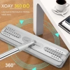 Cây lau nhà tự vắt PTLUXURY 360 độ cao cấp - tặng 2 bông lau, giảm giá 130k 7