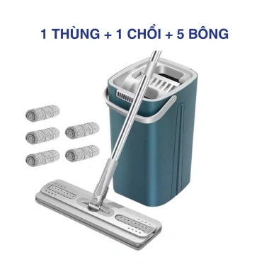 Cây lau nhà tự vắt PTLUXURY 360 độ cao cấp - tặng 2 bông lau, giảm giá 130k 10 Cây lau nhà tự vắt PTLUXURY 360 độ cao cấp - tặng 2 bông lau, giảm giá 130k 10