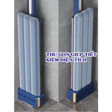 Cây lau nhà tự vắt PVL KN50 - chổi xoay 360°, bàn 50x13cm hợp kim nhôm - 208.950 VND 6