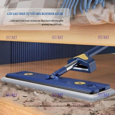 Cây Lau Nhà Tự Vắt SUMI 42cm - Chổi Lau Xoay 360 Độ Phiên Bản Mới 2.026 125k 3 Cây Lau Nhà Tự Vắt SUMI 42cm - Chổi Lau Xoay 360 Độ Phiên Bản Mới 2.026 125k 3