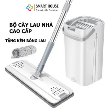 Cây Lau Nhà Tự Vắt Thông Minh 360 Độ Cao Cấp - Lau sạch nhanh, tiện lợi 80.000₫