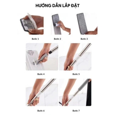Cây Lau Nhà Tự Vắt Thông Minh 360 Độ Cao Cấp - Lau sạch nhanh, tiện lợi 80.000₫ 9 Cây Lau Nhà Tự Vắt Thông Minh 360 Độ Cao Cấp - Lau sạch nhanh, tiện lợi 80.000₫ 9