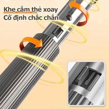 Cây Lau Nhà Tự Vắt Thông Minh 360 Vắt Cực Khô - Chổi Lau Nhanh Chóng, Giá 98.000₫ 6