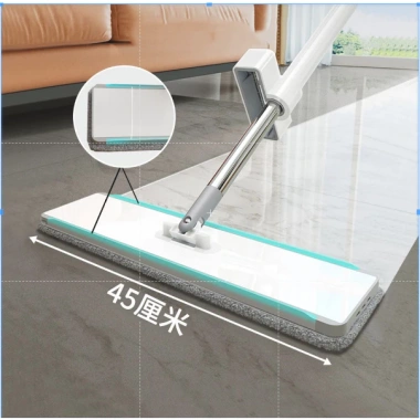 Cây lau nhà tự vắt thông minh đầu lau xoay 360, tích hợp bàn gạt nước - Vệ sinh hiệu quả, giá chỉ 225.720đ 2
