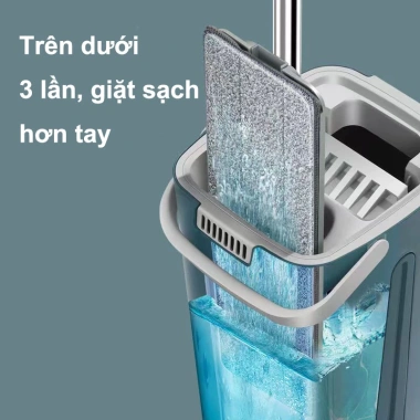 Cây Lau Nhà Tự Vắt Thông Minh MOPScratch 360 độ - Chổi Lau và Thùng 2 Ngăn, Giảm Giá 286.841₫ 3