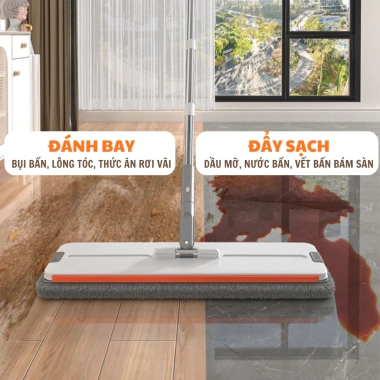Cây lau nhà tự vắt thông minh Uchan LN02 - Thùng tách nước bẩn đa năng, bền, tiện lợi, giá chỉ 275.000₫ 7 Cây lau nhà tự vắt thông minh Uchan LN02 - Thùng tách nước bẩn đa năng, bền, tiện lợi, giá chỉ 275.000₫ 7