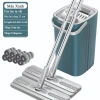 Cây lau nhà tự vắt xoay 360 độ, inox, 1 thùng 2 cây + 8 bông, giá chỉ 270.375 đ 10