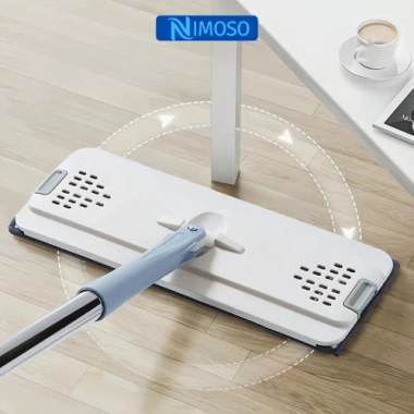 Cây Lau Nhà Xoay 360 Nâng Cấp – Bàn Inox Chắc Chắn, Bông Lau Không Xô Lệch, Giá 60.900₫