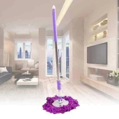 Cây lau rời GIA DỤNG TRẦN TÍN - Cây lau nhà Inox xoay 360°, giá 25.000₫