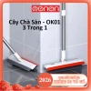Cây Lau Sàn Nhà Tắm Đa Năng 2 trong 1 – Chổi Cọ Toilet & Gạt Nước OENON Giá 109k 2