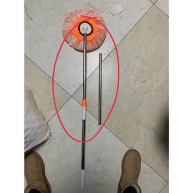 Cây lau trần thông minh 360° - Chổi đa năng hình hoa hướng dương 180cm, xoay linh hoạt, lau sàn kính, chỉ 59.999đ