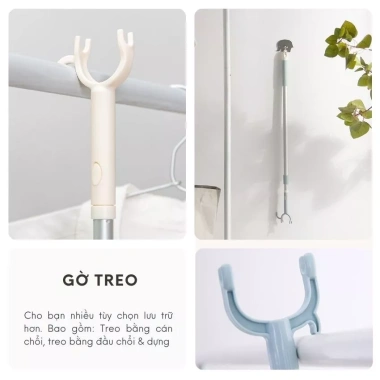 Cây Lấy Đồ Phơi Quần Áo Rút Gọn 1m2 Siêu Nhẹ Không Gỉ Nhỏ Gọn Giá chỉ 55.000₫ 3 Cây Lấy Đồ Phơi Quần Áo Rút Gọn 1m2 Siêu Nhẹ Không Gỉ Nhỏ Gọn Giá chỉ 55.000₫ 3