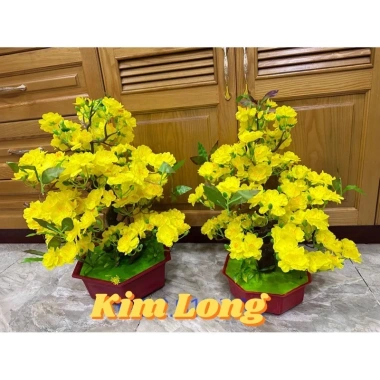 Cây mai bonsai giả để bàn trang trí Tết giá ưu đãi 290.000đ có sẵn
