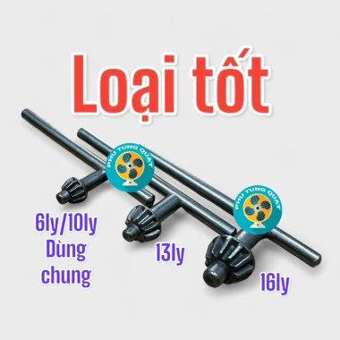 Cây mở đầu máy khoan 6-10-13-16 ly - phụ tùng cầm tay, giảm giá 21.000₫ Cây mở đầu máy khoan 6-10-13-16 ly - phụ tùng cầm tay, giảm giá 21.000₫