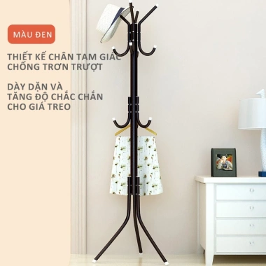 Cây Móc Treo Quần Áo Đa Năng 12 Móc Khung Thép Sơn Tĩnh Điện Chống Rỉ - Giá Ưu Đãi 99.000₫ 4 Cây Móc Treo Quần Áo Đa Năng 12 Móc Khung Thép Sơn Tĩnh Điện Chống Rỉ - Giá Ưu Đãi 99.000₫ 4