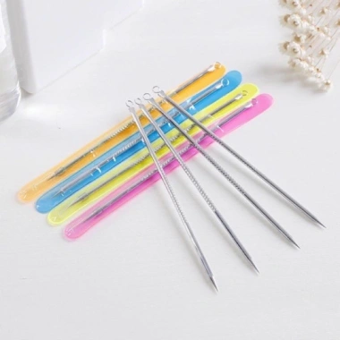 Cây Nặn Mụn 2 Đầu Dài - Que Nặn Mụn Cao Cấp, Đánh Bay Mụn Đầu Đen, Giá 8.900đ