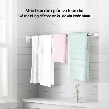 Cây phơi đồ gấp gọn KWNK - Thanh treo quần áo không khoan, tháo lắp dễ dàng