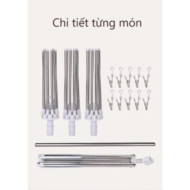 Cây Phơi Đồ Inox 3 Tầng Cho Bé Honper 40 Kẹp Xoay 360 Độ Chắc Chắn Giá 419.000 9 Cây Phơi Đồ Inox 3 Tầng Cho Bé Honper 40 Kẹp Xoay 360 Độ Chắc Chắn Giá 419.000 9