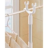 Cây Phơi Đồ Kéo Giãn Thông Minh Thép Không Gỉ - Gậy Treo Quần Áo Dài 1,2m 10