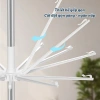 Cây Phơi Đồ Quần Áo Inox 3 Tầng Đa Năng cho Bé 40 Kẹp Xoay 360 do Gấp Gọn Giá ưu đãi 216.990 VND 4