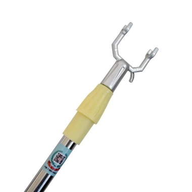 Cây phơi quần áo inox 1,5m kéo dài, gậy lấy đồ cao, gập gọn tiện lợi - 47.700đ