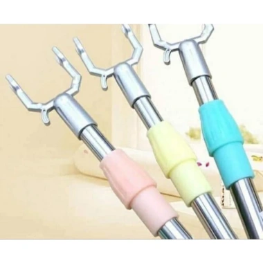 Cây phơi quần áo inox kéo dài gọn gàng, gậy đa năng, 39.999 đồng (tuyển sỉ)