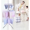 Cây Sào Giá Phơi Đồ Đa Năng 3 Tầng Xoay 360 Gấp Gọn - Phơi Tất Vớ Khăn Bé, Giá Ưu Đãi 239k 5