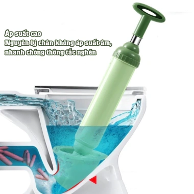Cây thông thụt bồn cầu GADI - Dụng cụ khí nén cực mạnh gia đình, chỉ 53.333đ 7