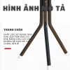 Cây treo 9 móc đa năng thép carbon Treo túi xách, quần áo, giá đứng tĩnh điện 89.000đ 7