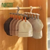 Cây treo đồ 6 móc kẹp dễ thương - Giá treo quần áo, mũ, đồ lót, tất, khăn cho bé - Giá chỉ 28.700 VND