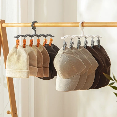 Cây treo đồ 6 móc kẹp dễ thương - Giá treo quần áo, mũ, đồ lót, tất, khăn cho bé - Giá chỉ 28.700 VND 3