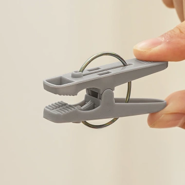 Cây treo đồ 6 móc kẹp dễ thương - Giá treo quần áo, mũ, đồ lót, tất, khăn cho bé - Giá chỉ 28.700 VND 9