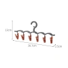 Cây treo đồ 6 móc kẹp dễ thương - Giá treo quần áo, mũ, đồ lót, tất, khăn cho bé - Giá chỉ 28.700 VND 10