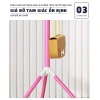 Cây treo đồ đa năng 9 nhánh móc - Giá treo quần áo đứng hiện đại, thông minh, chỉ 99.000 7